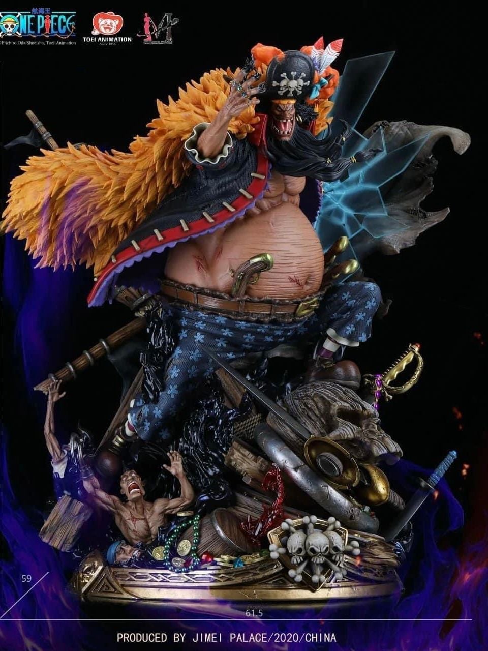 BlackBeard - One Piece - Jimei Palace resin statue jimei palace anime figure