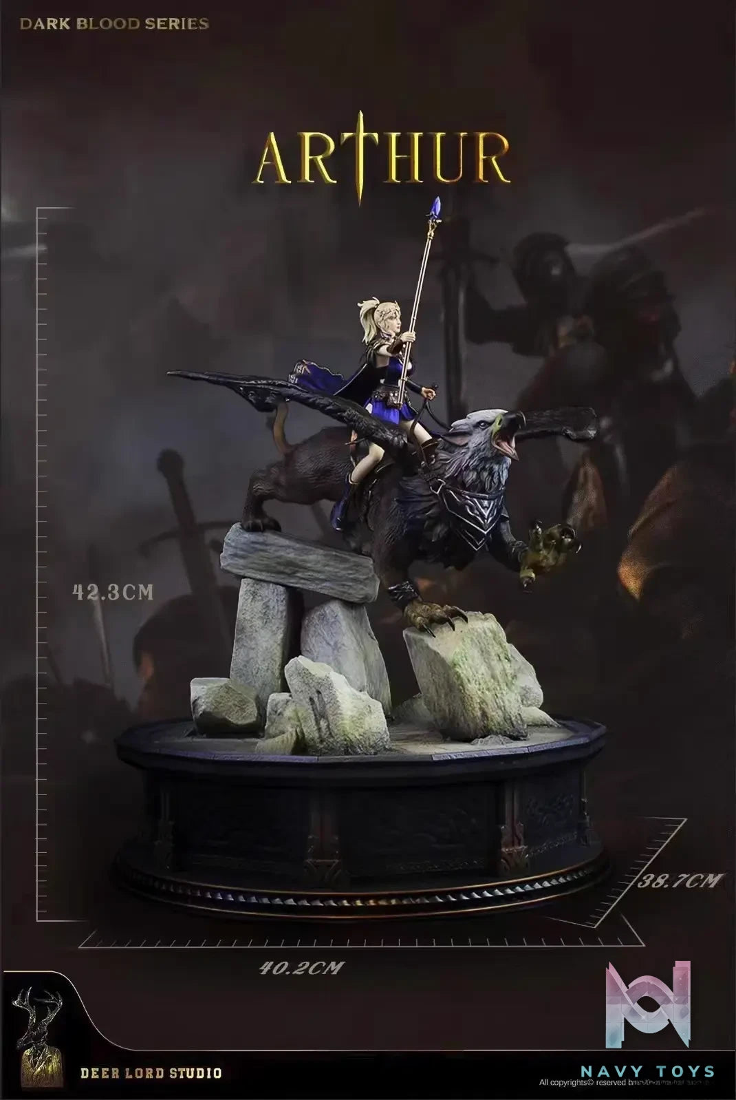 Deer Lord Studio – Original Dark Blood Series King Arthur (Licensed)