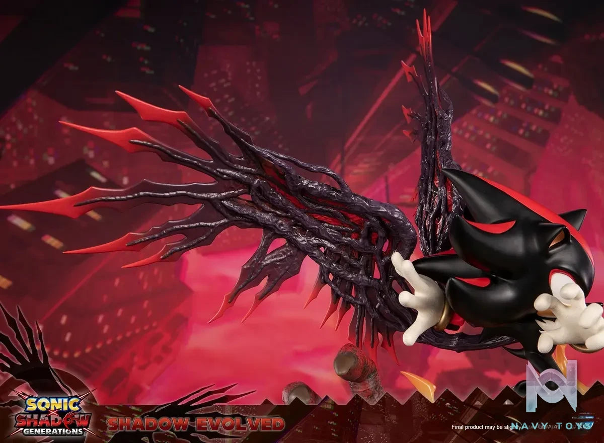 First 4 Figures Studio – Resin Collectible Sonic & Shadow Generations Shadow Evolved (Licensed)