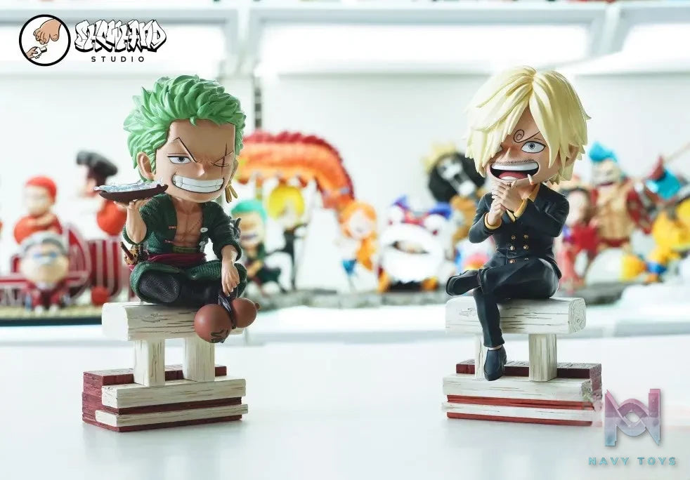 ShowHand Studio – One Piece All Straw Hat Pirates – Zoro & Sanji
