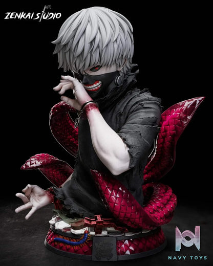 Zenkai Studio – Tokyo Ghoul Ken Kaneki 1/1 Bust