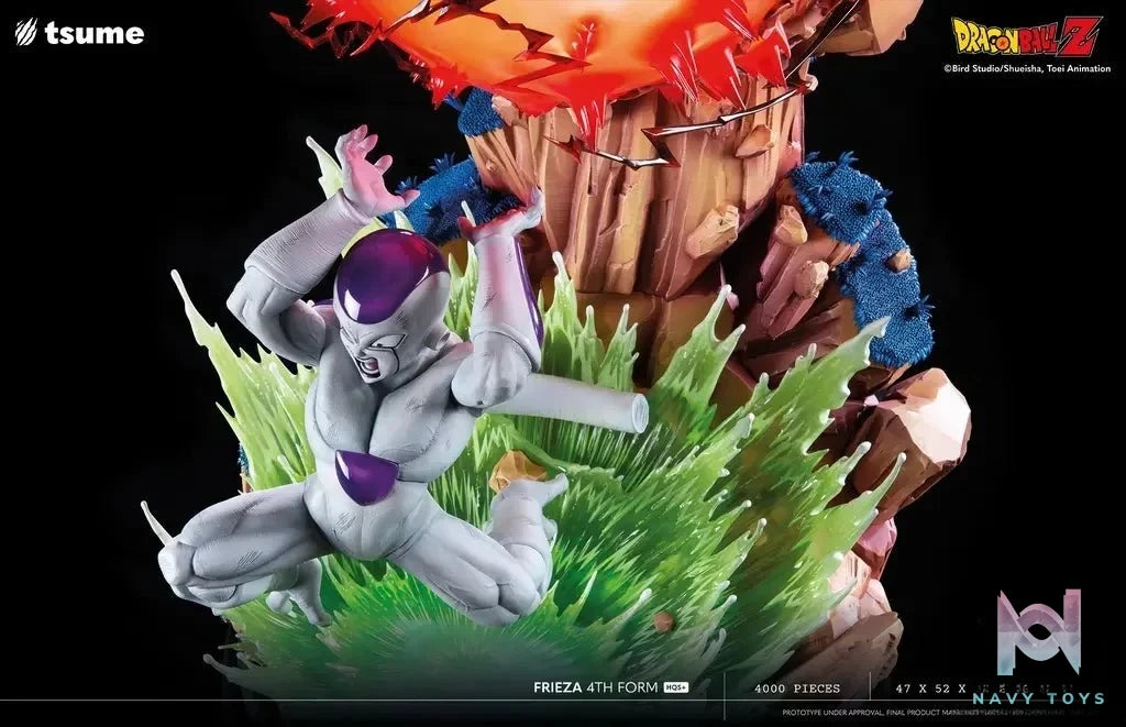 TSUME Studio - Dragon Ball Z Frieza Fourth Form HQS+ (Licensed) resin statue Navy Toys anime figure