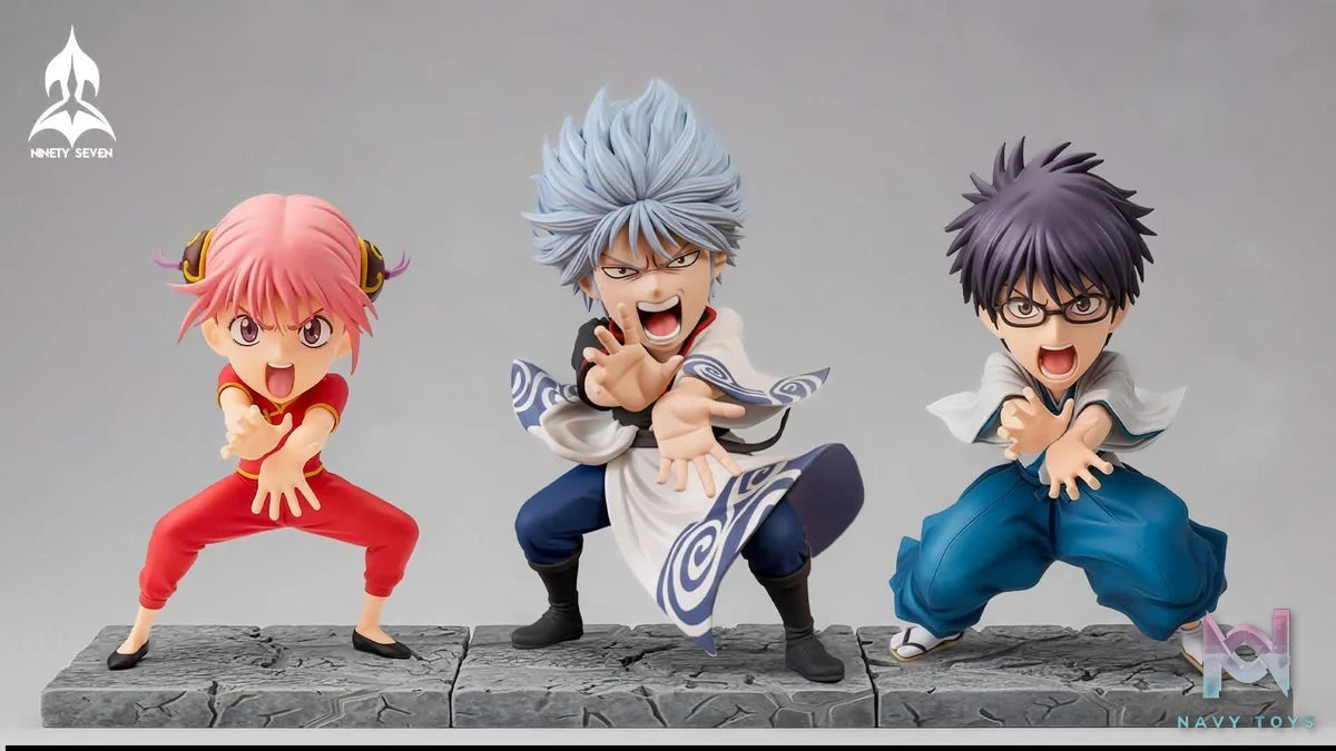 Yorozuya Trio resin statue NINETY SEVEN Studio anime figure