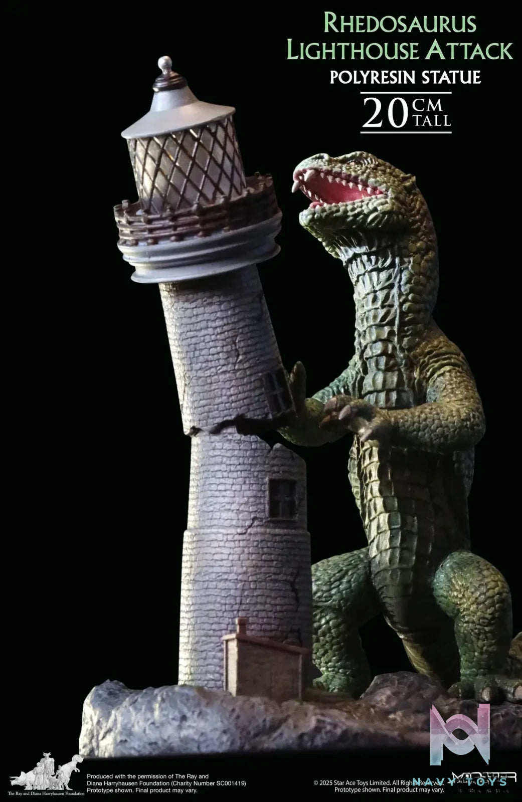 Star Ace Toys – Rhedosaurus Lighthouse Attack Resin Statue SA8068 (Licensed)