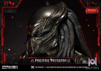 Prime 1 Studio – Life Size Bust The Predator (Film) Fugitive Predator LSTPR-01 LSTPR-01DX (Licensed)