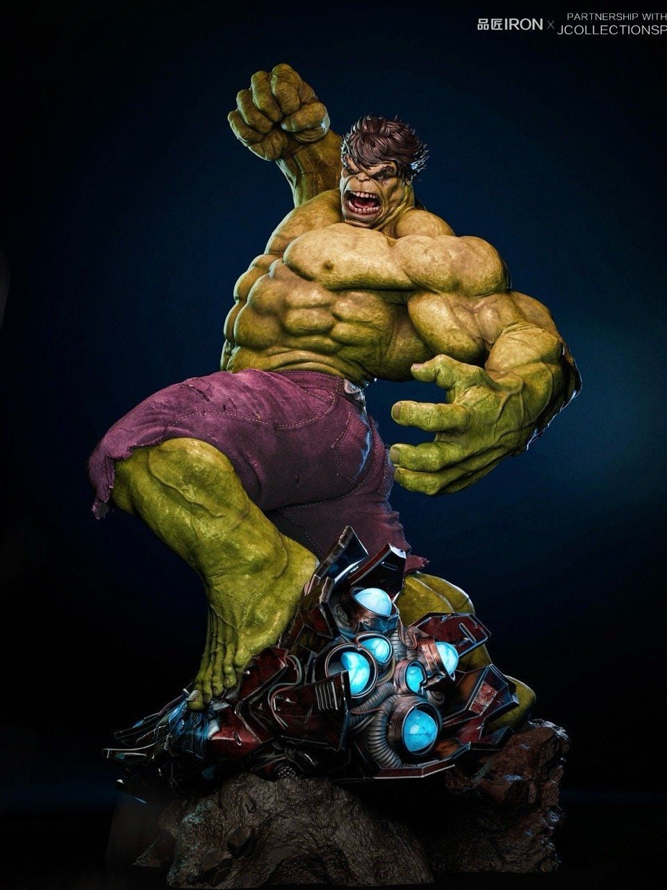 Hulk - Marvel: Hulk - Iron Studio x JCOLLECTIONSPH Studio resin statue Iron Studio x JCOLLECTIONSPH Studio anime figure
