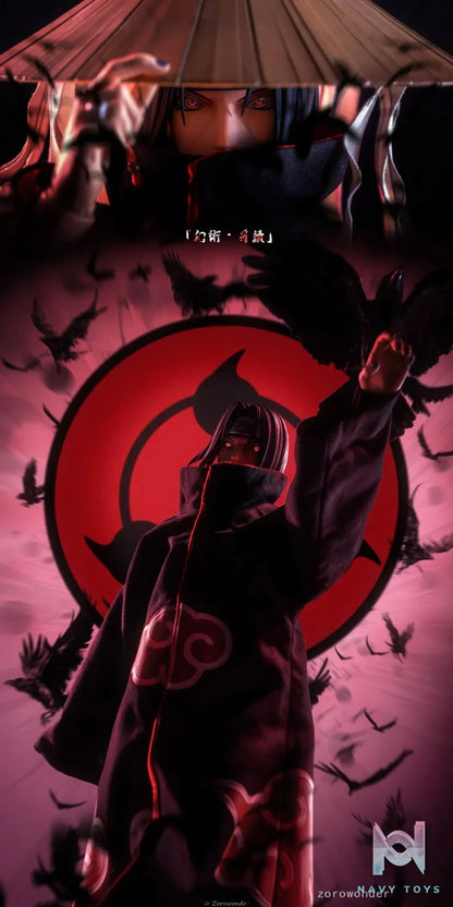 ROCKETTOYS Studio – Naruto Shippuden Uchiha Itachi 1/6 Scale Action Figure ROC-003 (Licensed)
