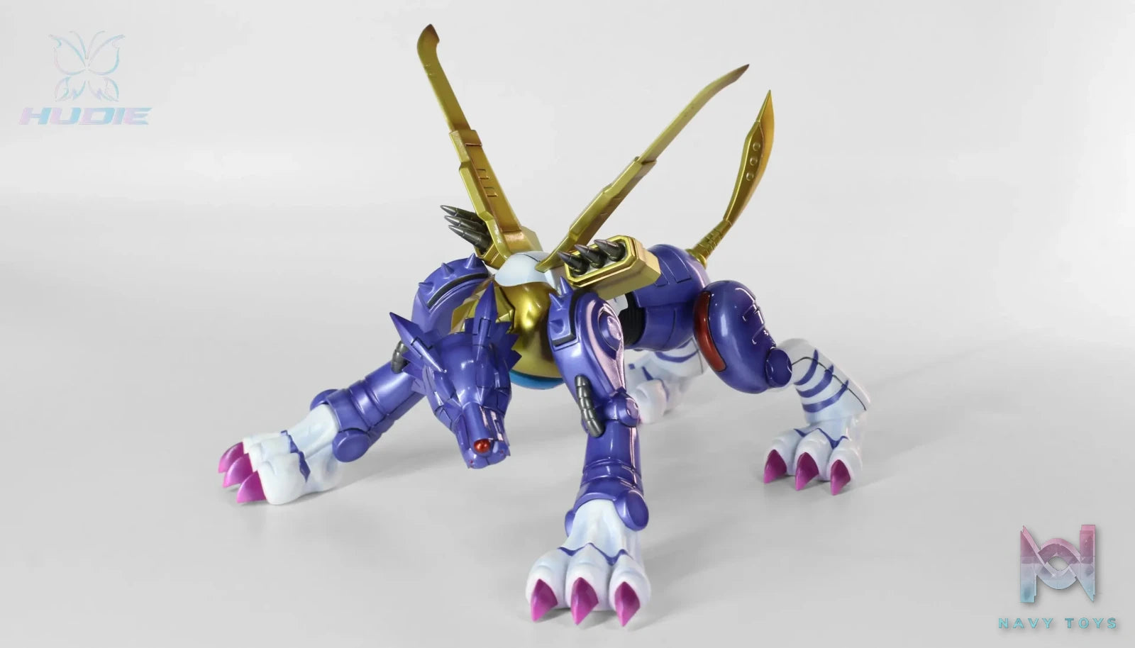 Hudie Studio – Metal Garurumon Digimon