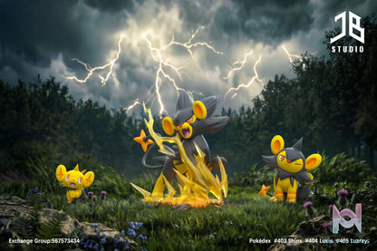 JB Studio – Shinx X Luxio X Luxray Pokémon