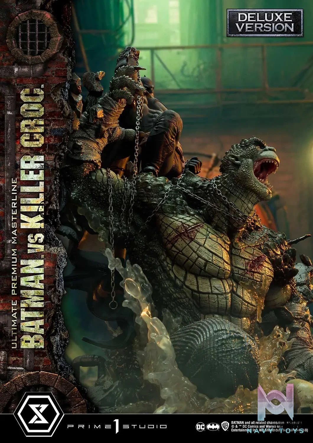 Prime 1 Studio – Ultimate Premium Masterline Batman (Comics) Batman Versus Killer Croc UPMDC-07 UPMDC-07DX UPMDC-07DXS (Licensed)