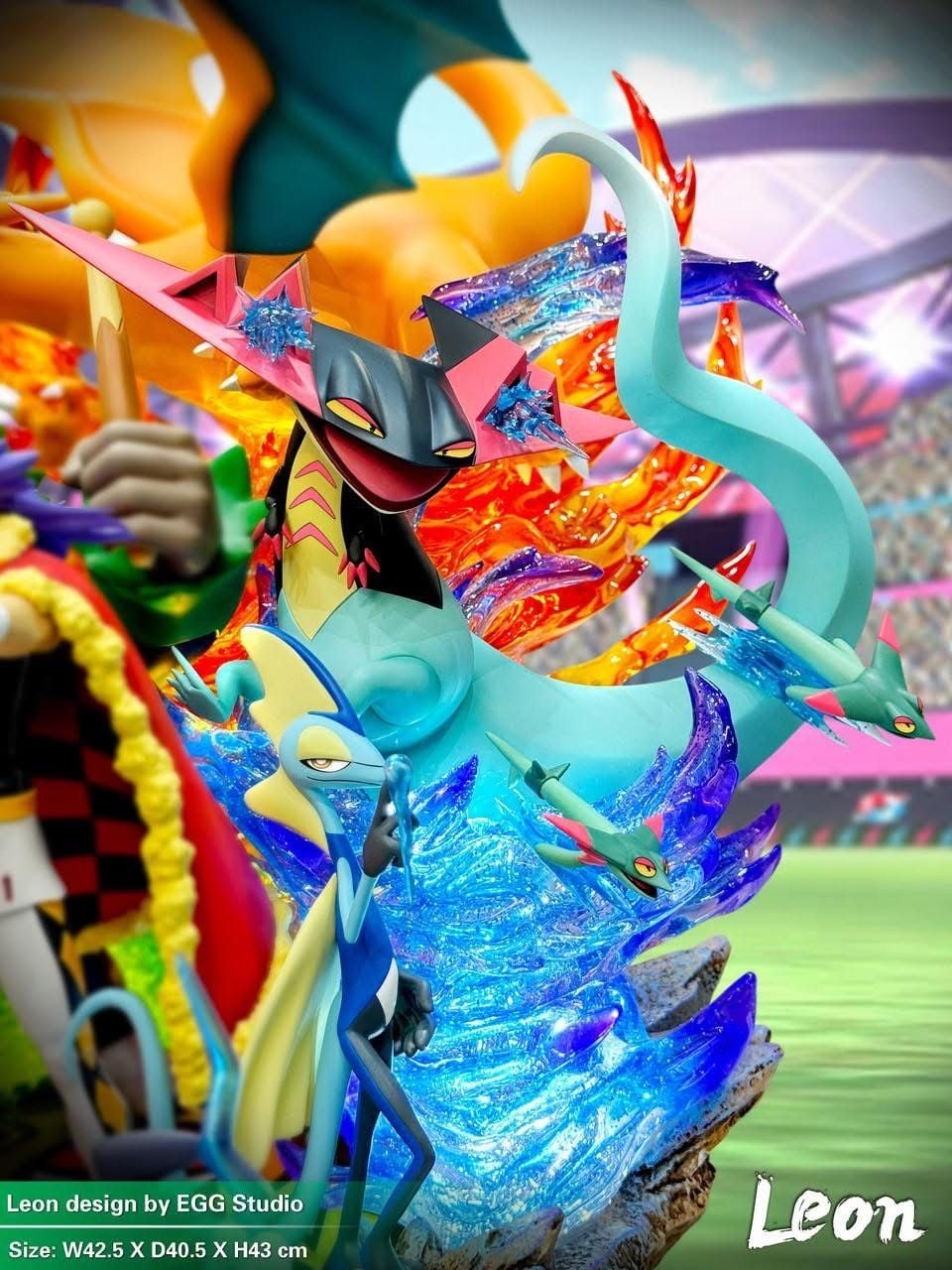 Leon - Pokemon - Egg Studio resin statue egg studio anime figure