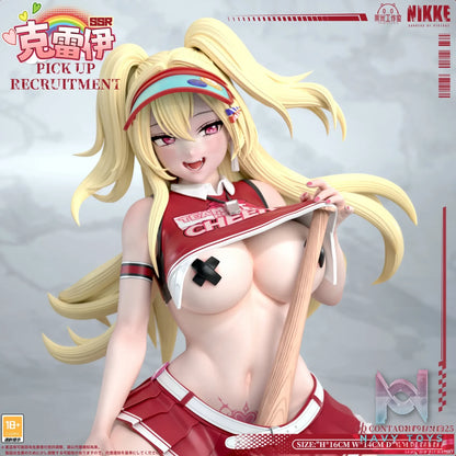 LaiMi Studio – Desktop Statue #2 Cheerleader Clay