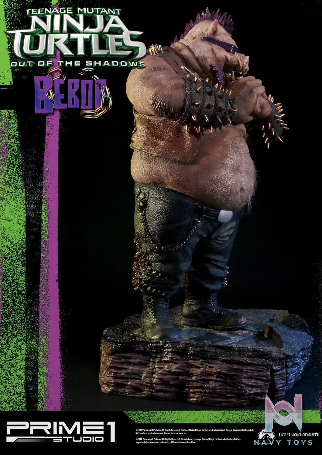 Prime 1 Studio – Premium Masterline Teenage Mutant Ninja Turtles: Out of the Shadows (Film) Bebop PMTMNT-01 (Licensed)