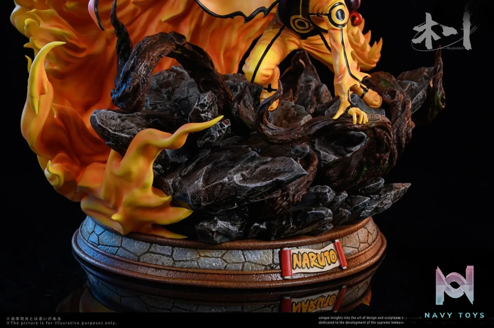 Konoha Studio – Naruto Ninetails Chakra Mode Naruto