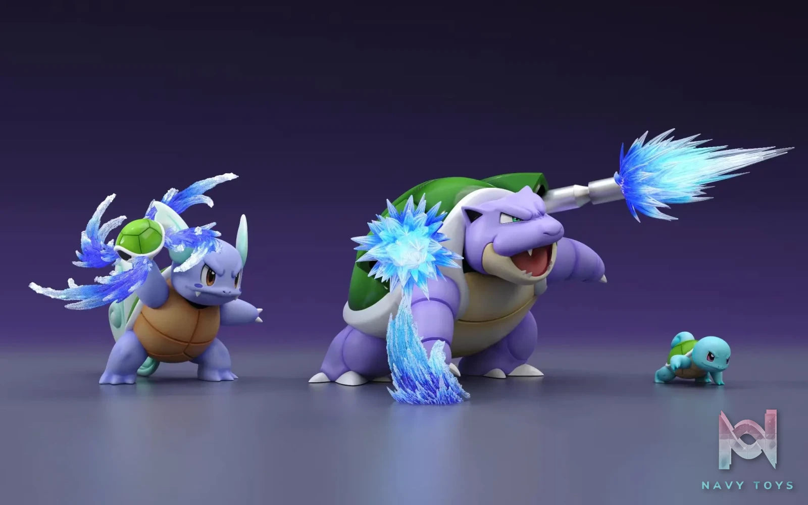 Ruo Ye Zhen Studio – Blastoise Evolution Set Pokémon