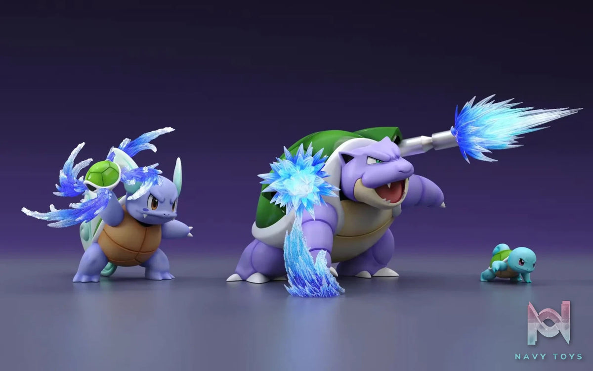 Ruo Ye Zhen Studio – Blastoise Evolution Set Pokémon