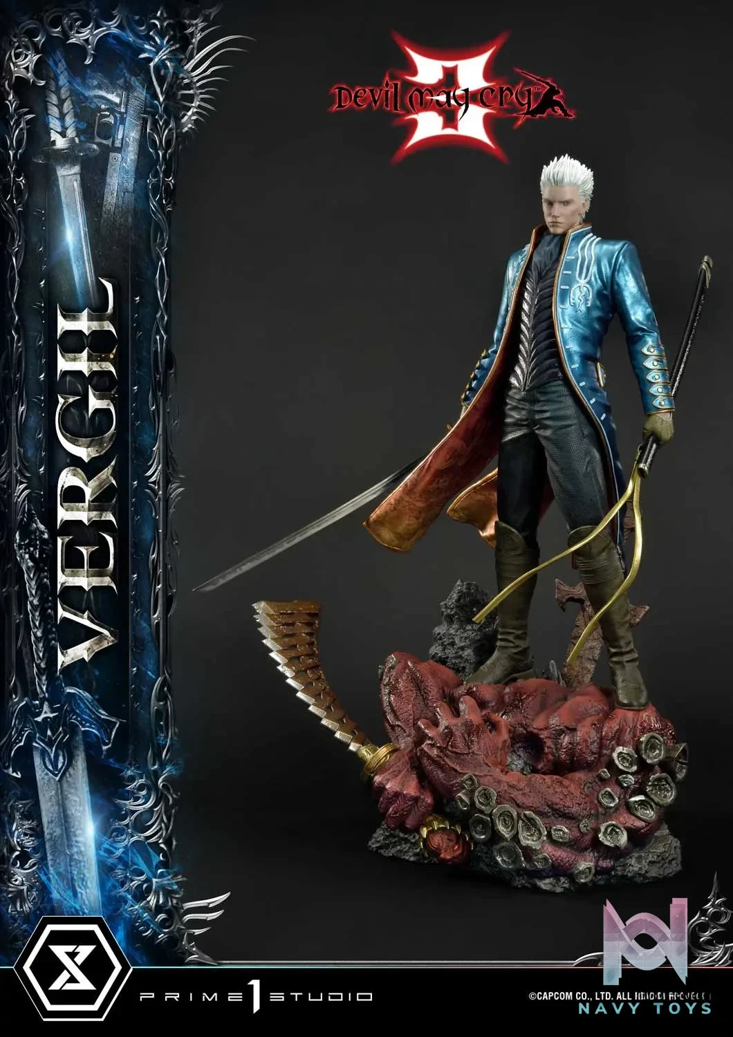 Prime 1 Studio – Ultimate Premium Masterline Devil May Cry Vergil UPMDMC3-02 UPMDMC3-02DX UPMDMC3-02DXS (Licensed)