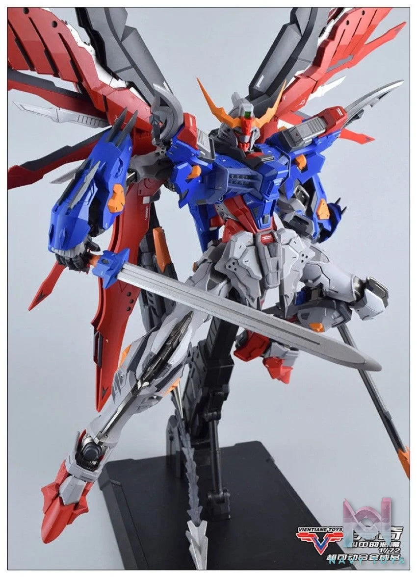 1/72 MB KAMAITACHI Destiny Gundam Vientiane toys (Phiên bản 4 cánh) resin statue Moshow anime figure
