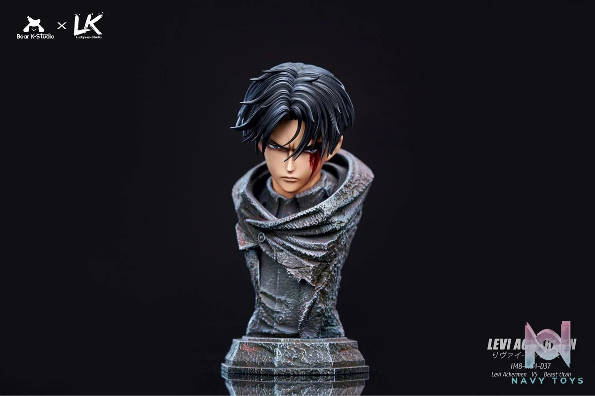 Levi Ackerman - Attack on Titan - Bear K Studio x LK Studio resin statue bear k Studio x Lk Studio anime figure