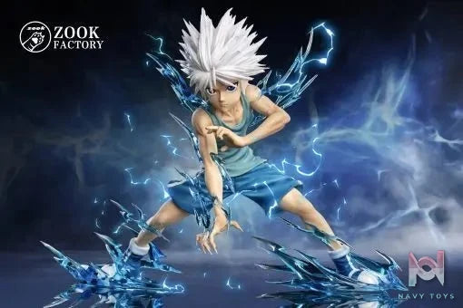 ZOOK FACTORY Studio - Hunter x Hunter - Killua Zoldyck resin statue Navy Toys anime figure