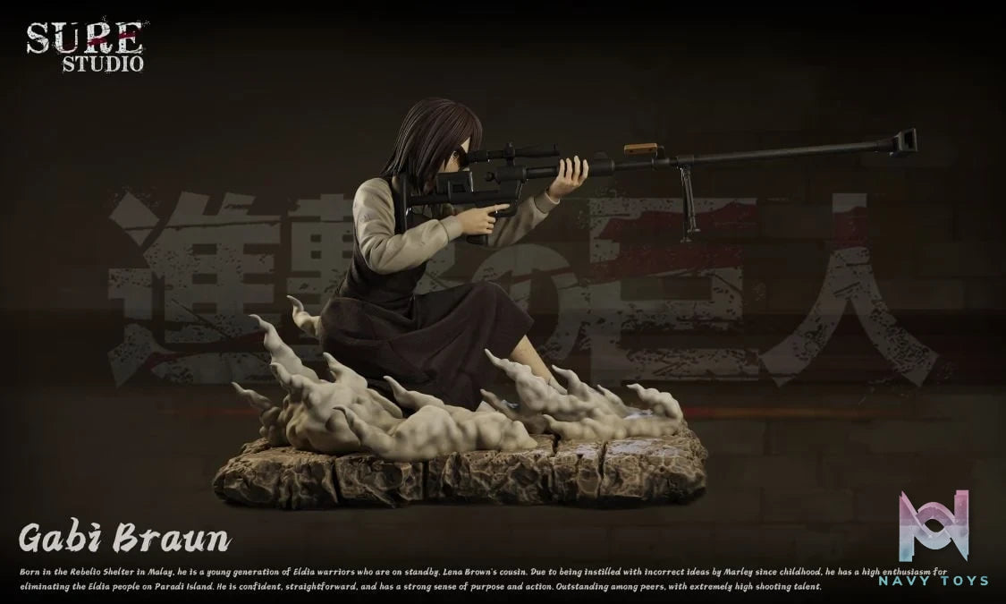Braun Gabi - Attack on Titan - Sure Studio resin statue Sure Studio anime figure