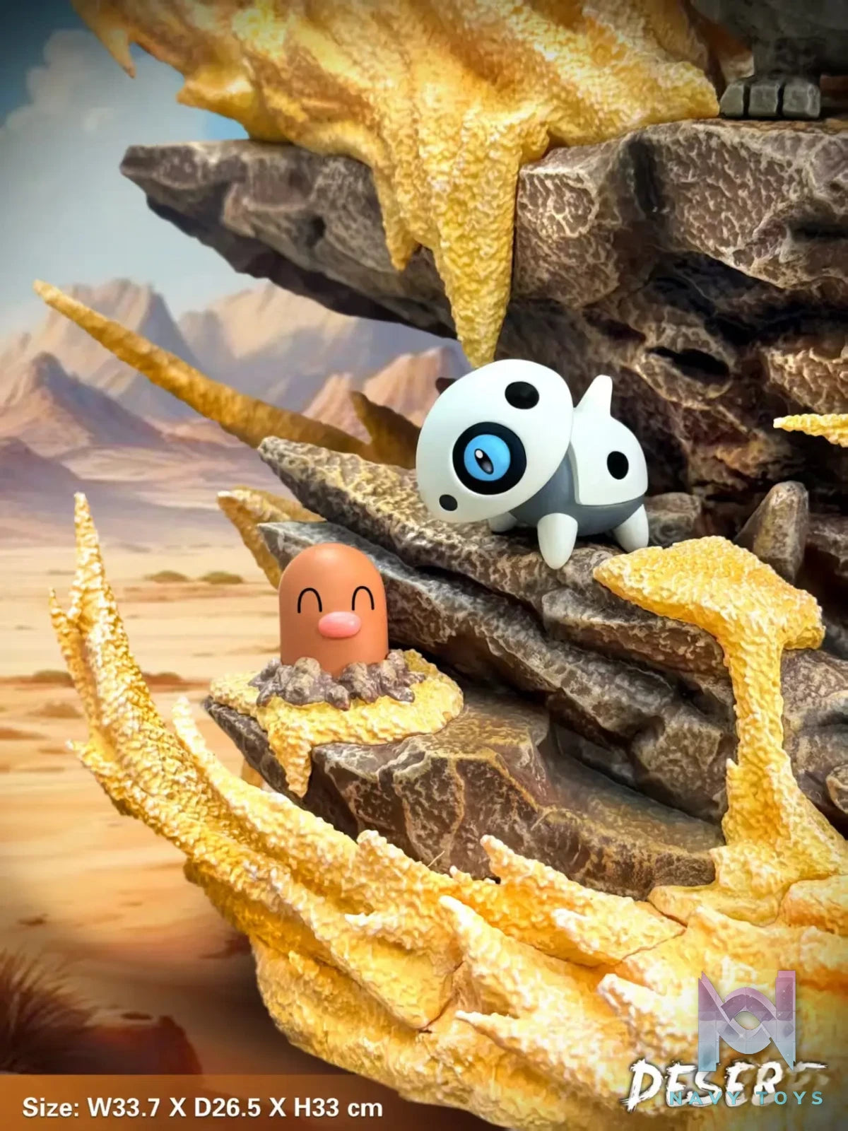 EGG Studio – Pokémon Tyranitar Desert Series Environment Pokémon Statue