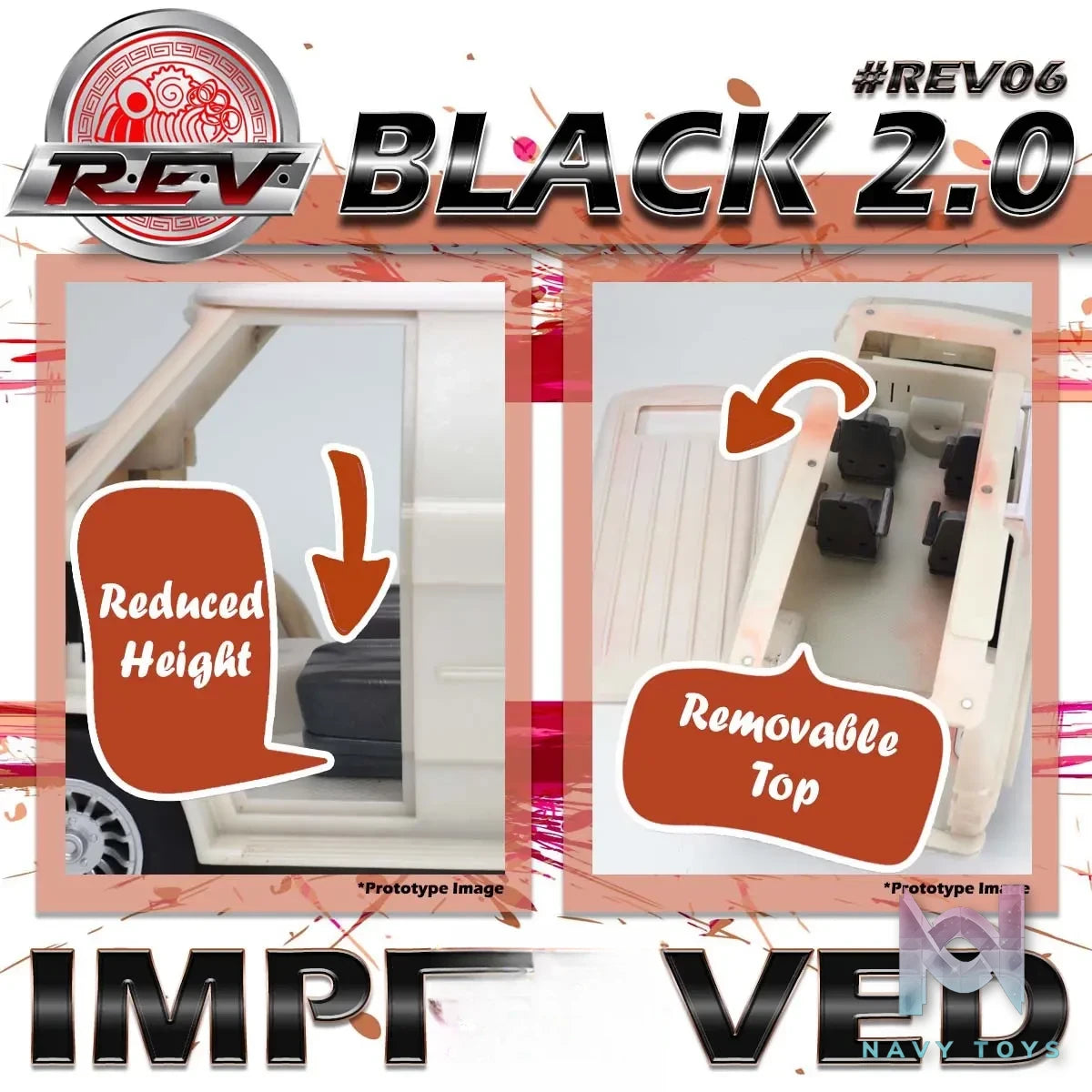 Ramen Toy – RAMEN ECONOMICAL VAN 2.0 REV05 REV06 REV07 (Licensed)