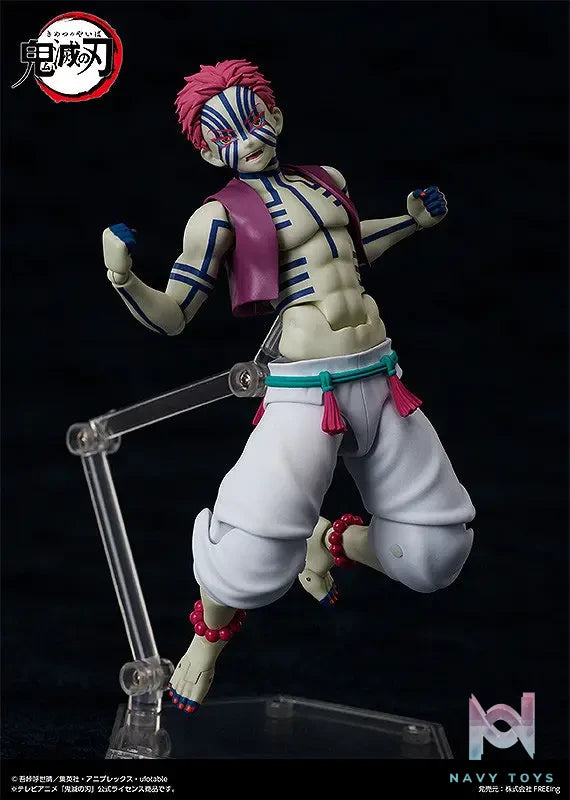 FREEing – figma Demon Slayer: Kimetsu no Yaiba Akaza (Licensed)