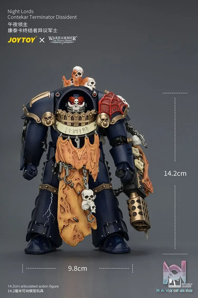 JOYTOY – Night Lords Contekar Terminator Dissident X Contekar Terminator 1 X Contekar Terminator 2 JT04551 JT04568 JT04575 (Licensed)