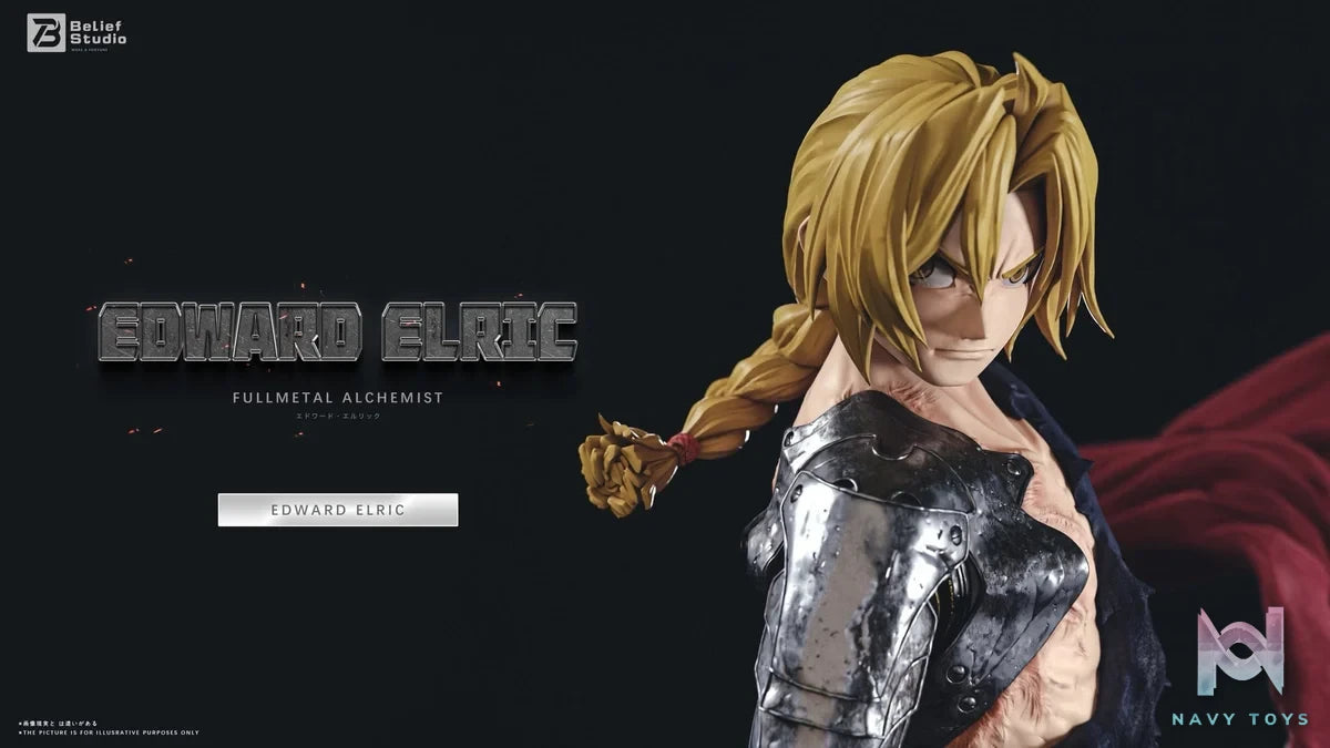Edward Elric resin statue Belief Studio anime figure