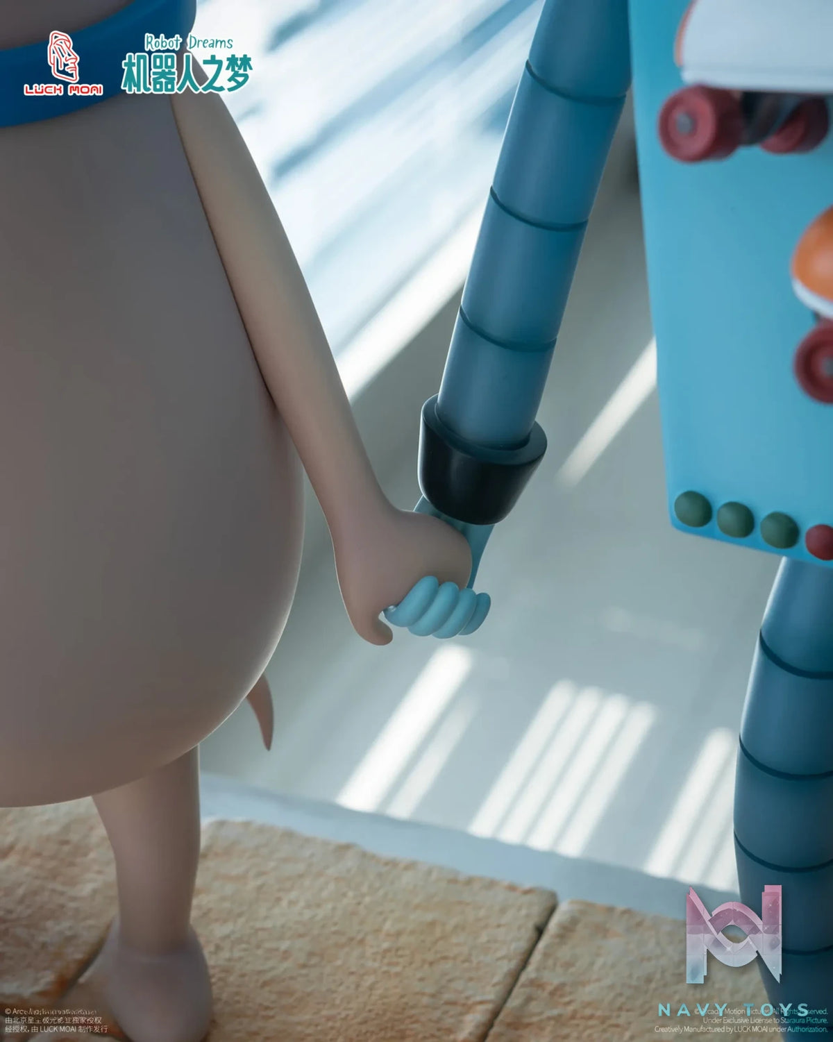 LUCK MOAI – Robot Dreams Statue YP-2607001 YP-2607002 (Licensed)