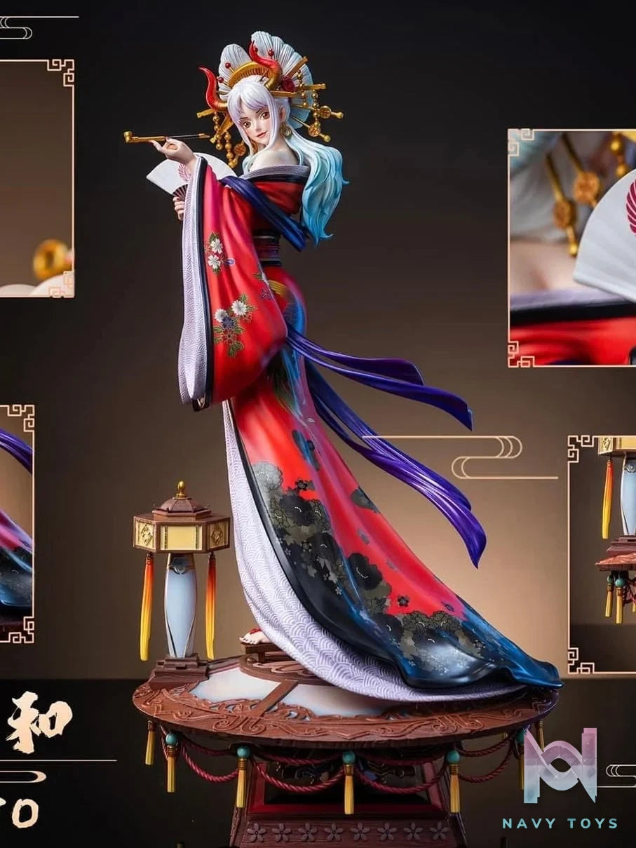 Yamato & Kozuki Hiyori Oiran Ver - One Piece - Dragon Studio & POP Studio resin statue Dragon Studio & POP Studio anime figure