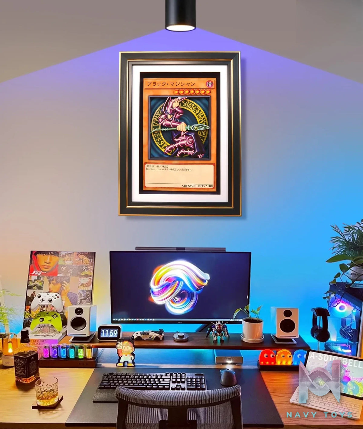 KALA HOME Studio – Dark Magician 3D Decorative Painting Yu-Gi-Oh!