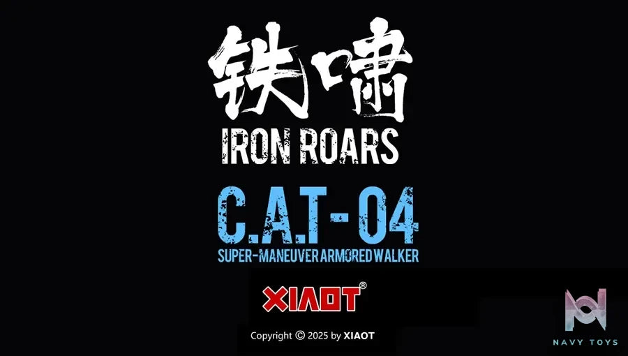 IRON ROARS – Original 04th Machine Array Heavy Armored Cat Mecha Assembly Model (Licensed)