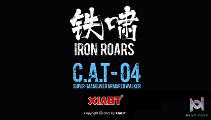 IRON ROARS – Original 04th Machine Array Heavy Armored Cat Mecha Assembly Model (Licensed)