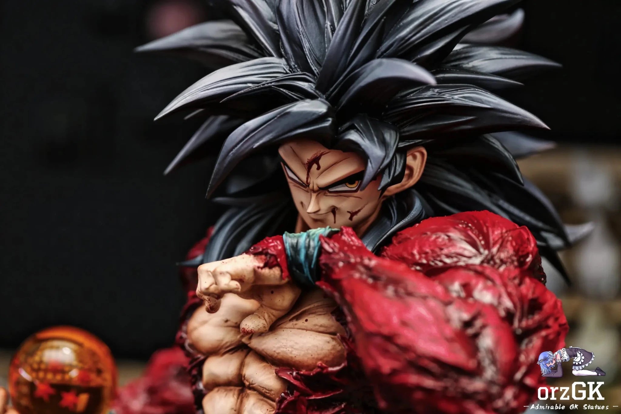 Son Goku - Dragon Ball - Kuang Feng Studio resin statue Navy Toys anime figure