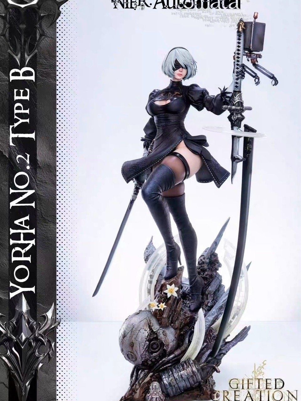 2B & Eve - NieR: Automata & Stellar Blade - Gifted Creation Studio resin statue Gifted Creation Studio anime figure