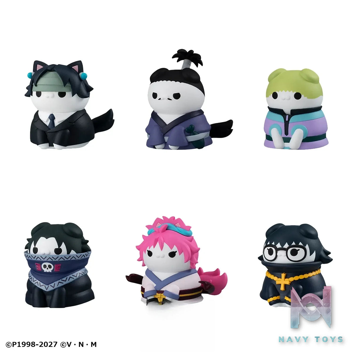 Megahouse – MEGA CAT PROJECT Hunter x Hunter NYANTER x NYANTER Phantom Troupe x CAT 8Pack BOX (Licensed)