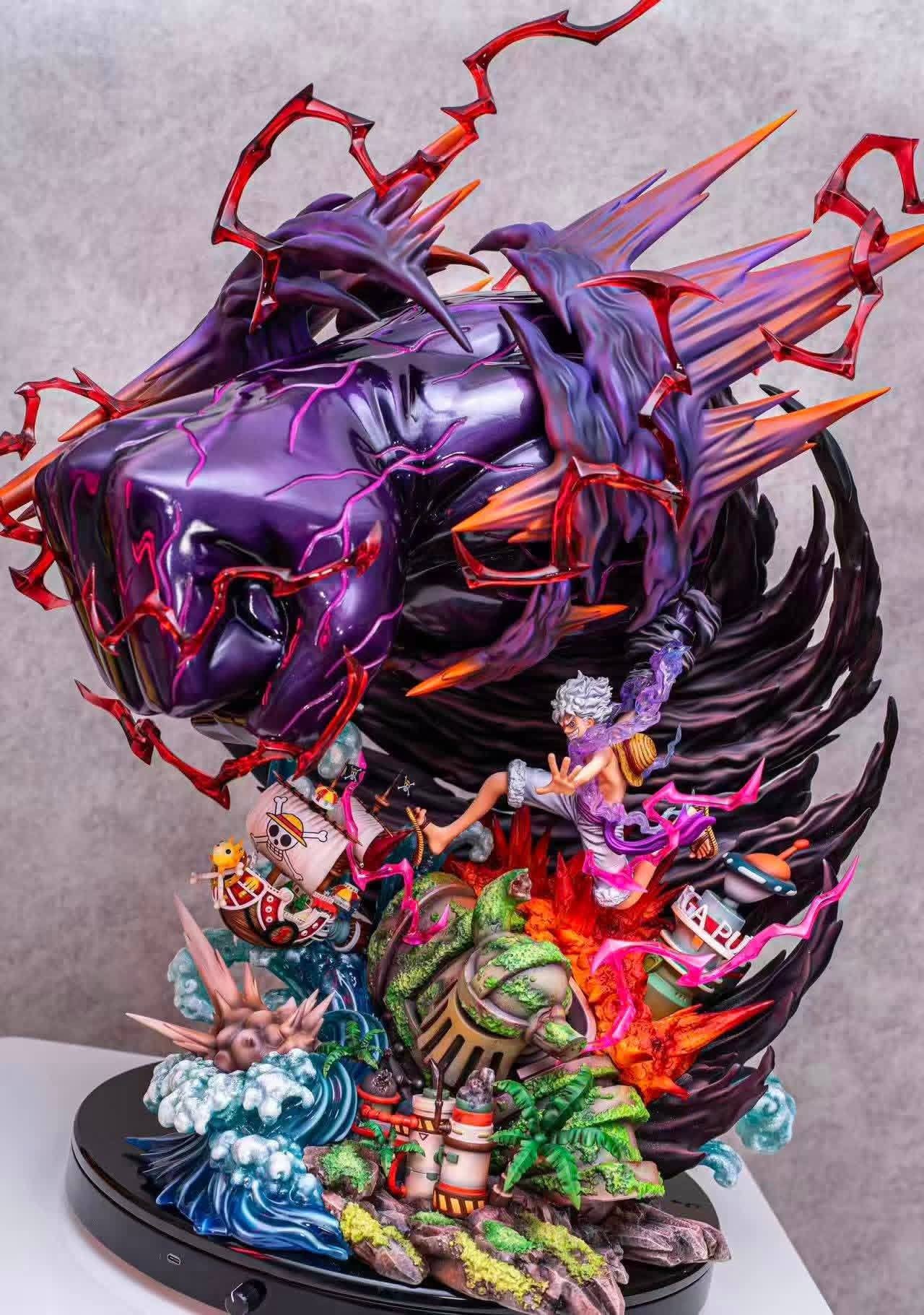 Luffy Nika resin statue Seven studio anime figure