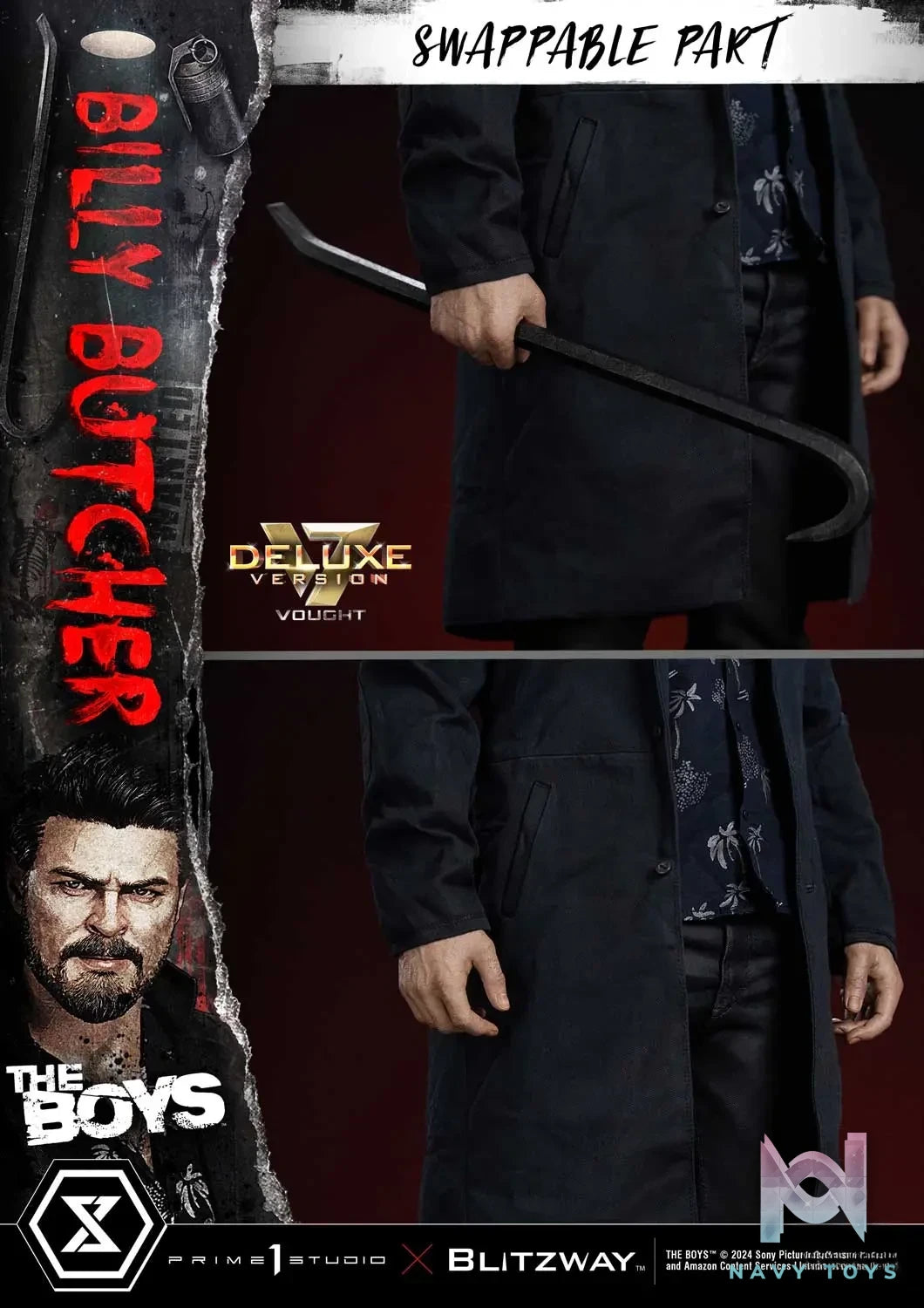 Prime 1 Studio – Premium Masterline The Boys William Billy Butcher PMTB-01 PMTB-01DX (Licensed)
