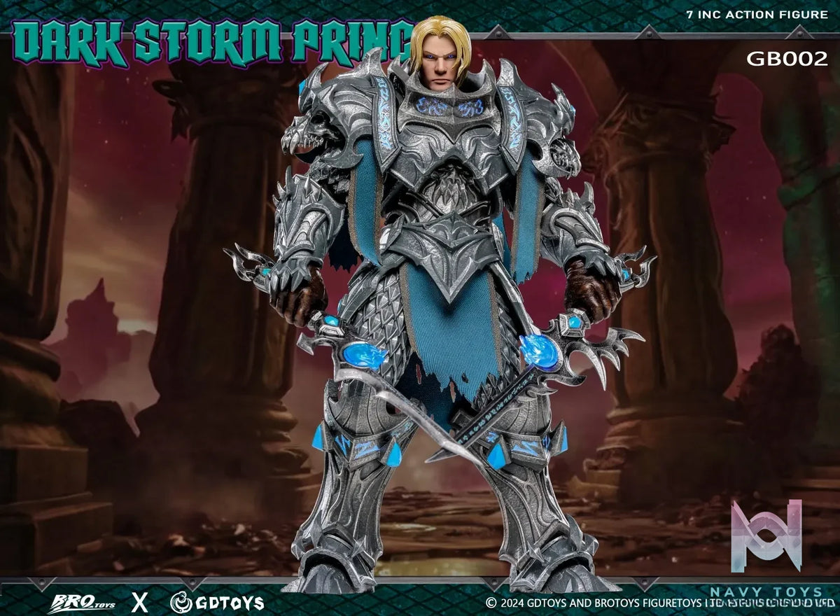 GDTOYS Studio & BROTOYS Studio – Dark Storm Prince 7 Inch Action Figure GB002 (Licensed)
