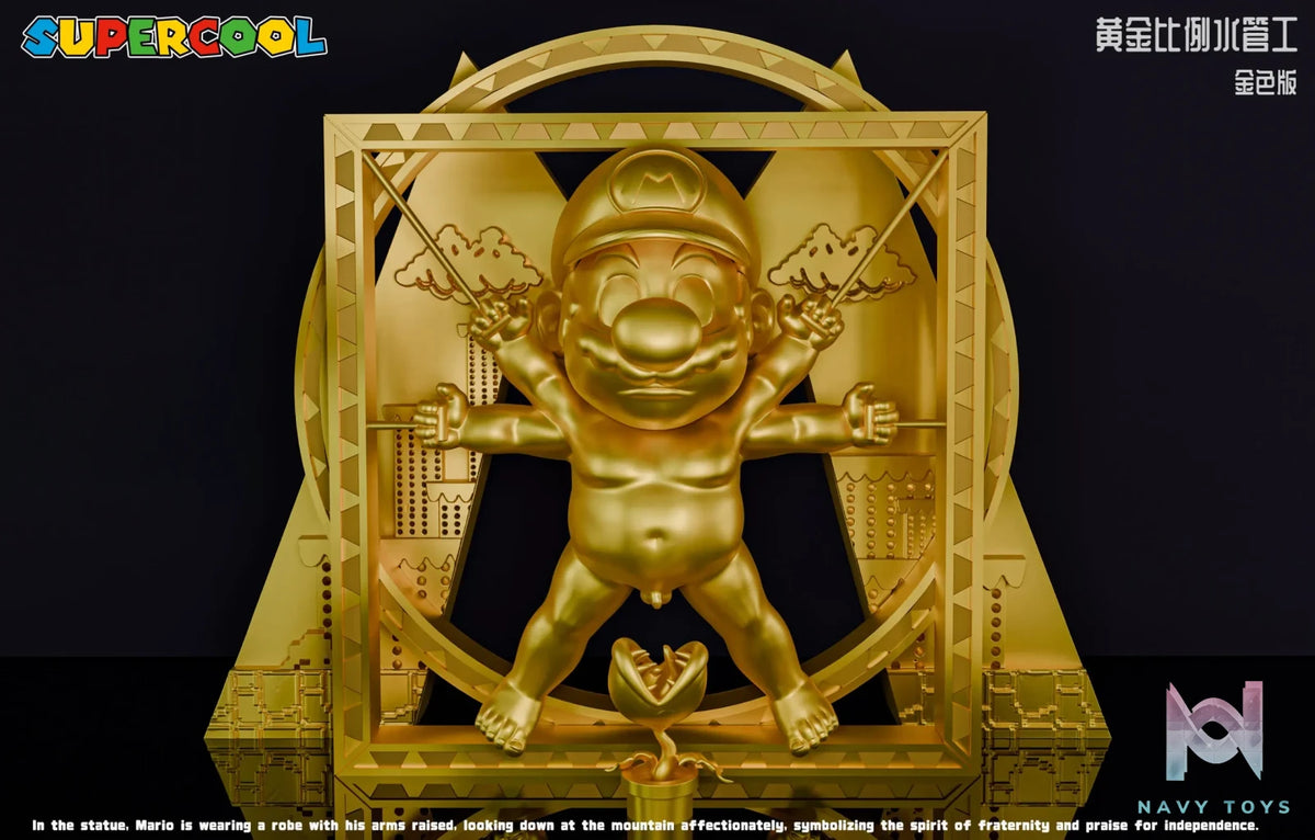 SUPERCOOL Studio – Super Mario Golden Ratio Plumber