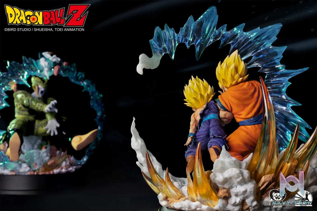 Infinity Studio – Dragon Ball Z Son Goku & Son Gohan vs Cell (Licensed)
