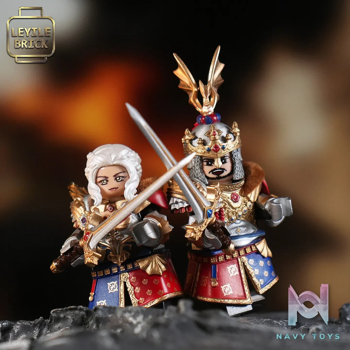 LEYILEBRICK Studio – Daenerys Targaryen x Jon Snow Game of Thrones