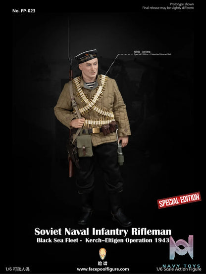 Facepoolfigure – 1/6 Action Figure Soviet Naval Infantry Rifleman Black Sea Fleet FP023A & FP023B (Licensed)