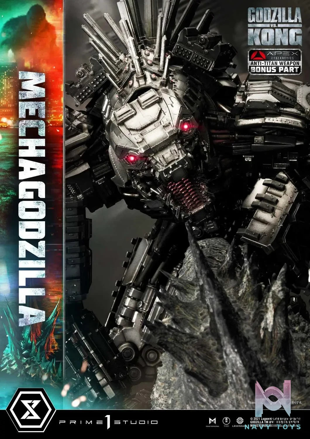 Prime 1 Studio – Ultimate Diorama Masterline Godzilla vs Kong Mechagodzilla UDMGVK-06 UDMGVK-06S (Licensed)