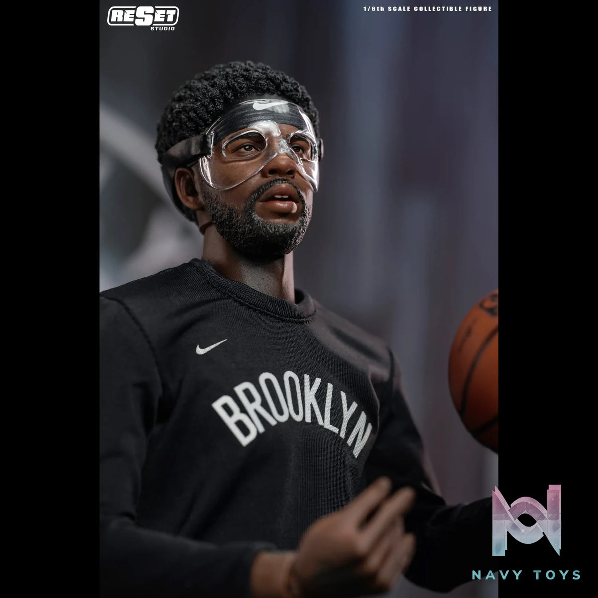 Reset Studio – NBA Nets Masked Kyrie Irving 1/6 Collectible Action Figure