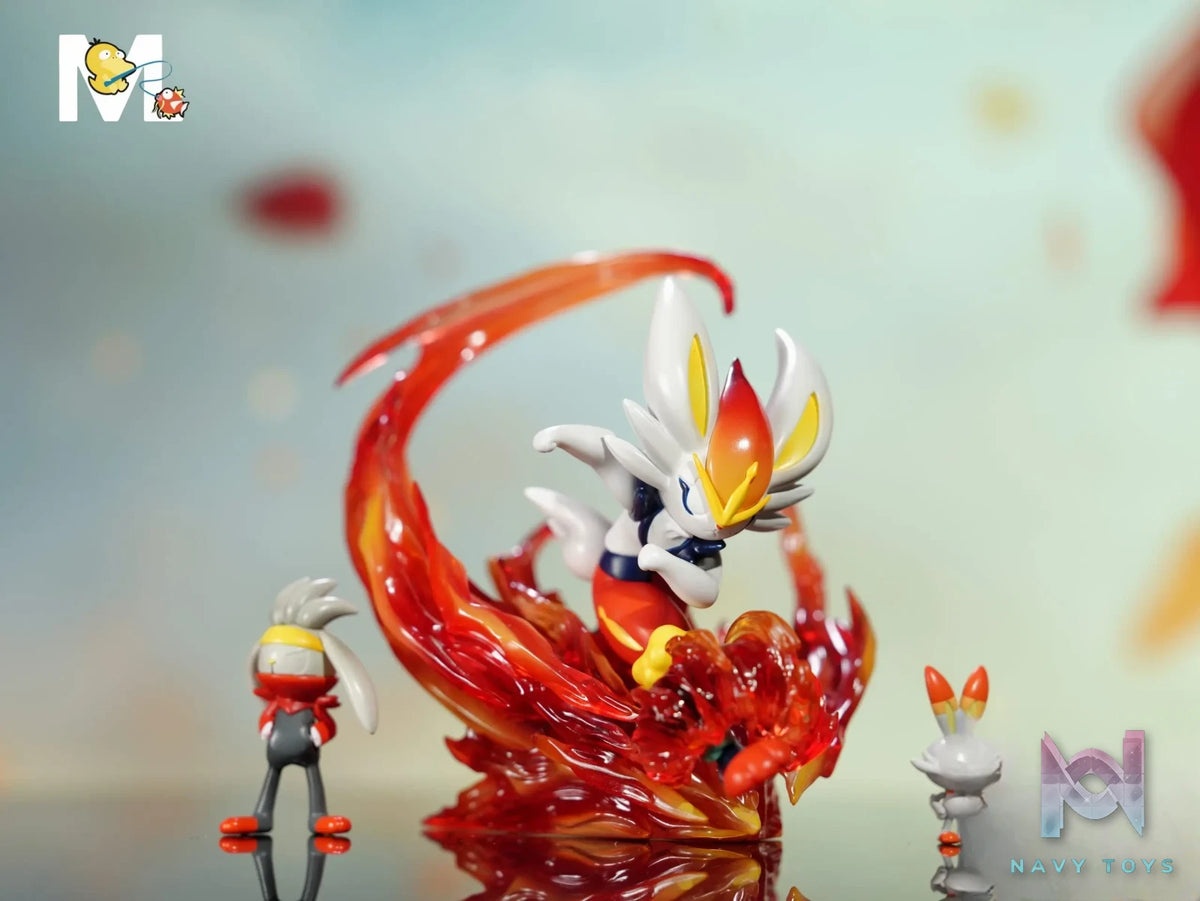 Mo Yu Studio – Cinderace Evolution Set Pokémon