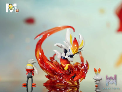 Mo Yu Studio – Cinderace Evolution Set Pokémon