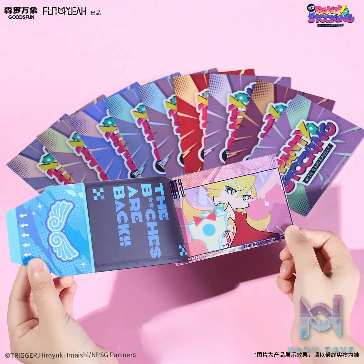 FUN4YEAH – New PANTY X STOCKING with GARTERBELT Angels’ 15th Party Pull-Tab Polaroid Complete Box Set of 16 (Licensed)